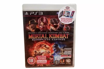 GRA MORTAL KOMBAT KOMPLETE EDITION NA PS3