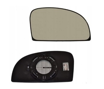 Hyundai getz вкладиш з підігрівом szkoło дзеркало праве фото №1