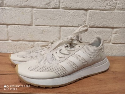 DAMSKIE BIAŁE BUTY ADIDAS ORIGINALS FLB R 38