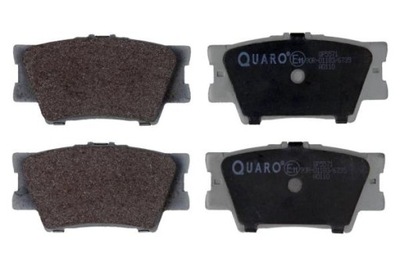 QUARO QP5571 КОЛОДКИ ТОРМОЗНЫЕ ЗАД TOYOTA RAV4 III 06-/CAMRY 06-