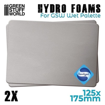 HYDRO FOAM sheet 125x175mm Pack x2