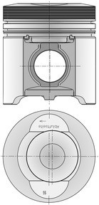 PISTON 40483600  