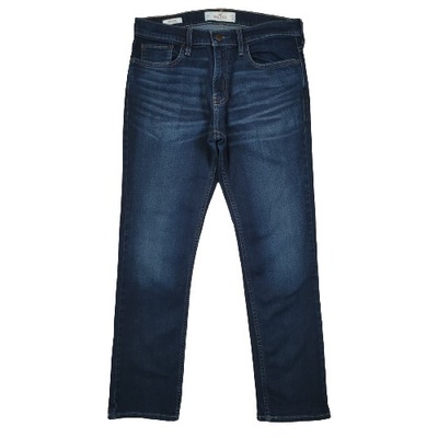 HOLLISTER Slim Straight Jeansy Męskie r. W31L30