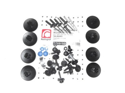 Набор клипсы бампер перед renault talisman фото №1