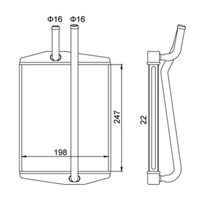 WYMIENNIK CIEPLA, CALEFACCIÓN INTERIOR HART 624 729  