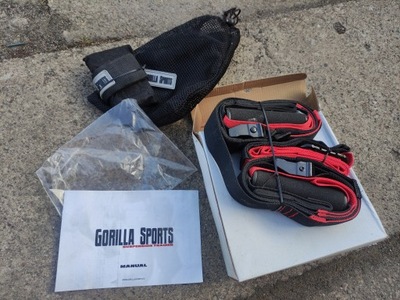 Gorilla Sports Lina treningowa typu TRX pasy pas