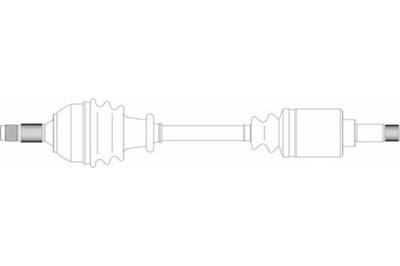 GENERAL RICAMBI ПОЛУОСЬ ПРИВОДНАЯ RICAMBI CI3155 CITROEN XSARA 1.4 97-