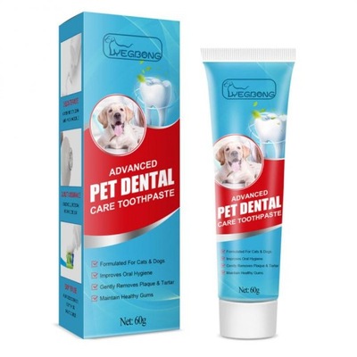 60g Pet enzymatyczna pasta do zębów dla psów pomag
