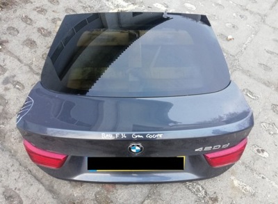 Bmw 4 f36 lift кришка багажника задня задня фото №1