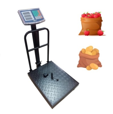 WAGA MAGAZYNOWA SKLEPOWA PRZEMYSŁOWA PLATFORMOWA ELEKTRONICZNA LCD 150KG