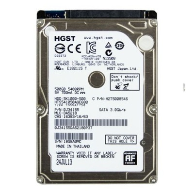 Dysk HDD HGST 5K1000-500 500 GB 2,5"