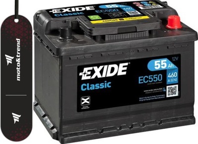 АККУМУЛЯТОР EXIDE КЛАСИЧЕСКИЙ P+ 55AH/460 EC550