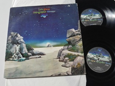 YES Tales from topographic 2LP UK 1PRESS