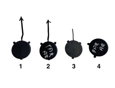 Заглушка фаркоп 9653367577 peugeot 307 фото №1