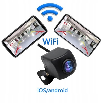 Bezprzewodowa kamera cofania WIFI HD 720p ANDROID