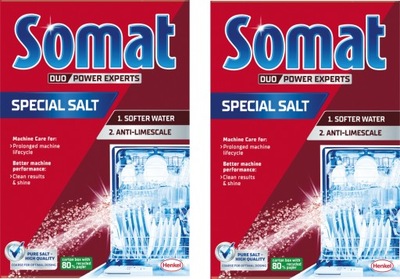 Sól do zmywarek Somat 1.5kg x 2