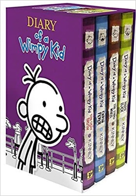 Diary of a Wimpy Kid Box of Books 5-8 Jeff Kinney