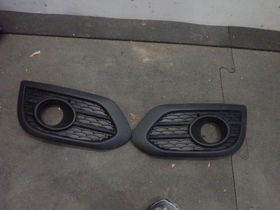 Решётка бампера правый перед renault kadjar lift 18 фото №1