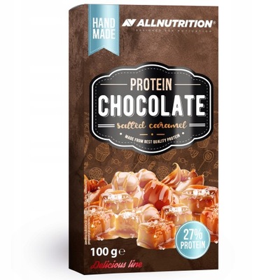 Allnutrition Protein Chocolate 100g Czekolada Białkowa Słony Karmel