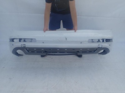 Audi q7 i 1 4l s-line lift 09-15 бампер задня pdc фото №1