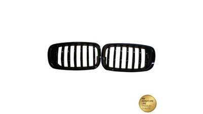 RADIATOR GRILLE SPORTS TYPE BY THE PIECE ZEBERKA GLOSS BLACK BMW X6 (E71, E72) X5 (E70) 2  