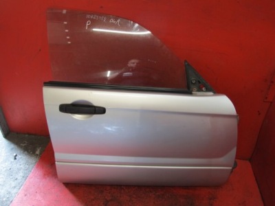 Subaru forester 2 ii sg lift дверь правое перед передние серебристый 01g фото №1