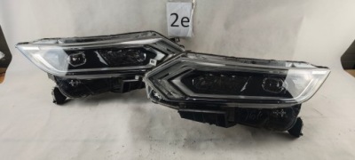 Nissan qashqai j11 рестайлинг  full led левый правый фара фара левая правый фото №1