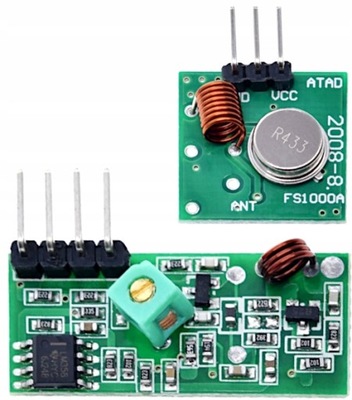 Moduł radiowy RF 433MHz ISM Arduino STM32