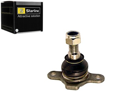 Шарова опора важеля vw transporter iv 90- le=pr нижній starline фото №1