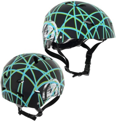Kask Regulowany ENERO SCRATCH na Hulajnogę Rolki Deskorolkę Rower 54-56cm M