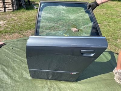 Audi a4 b7 avant двері лівий задня задня колір lx7z фото №1