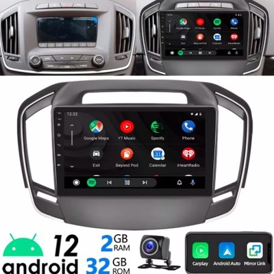 Radio samochodowe OPEL INSIGNIA 2013-2017 9'' Autoradio GPS ANDROID 12