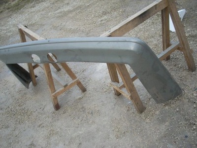 Бампер задняя задний mercedes w126 фото №1