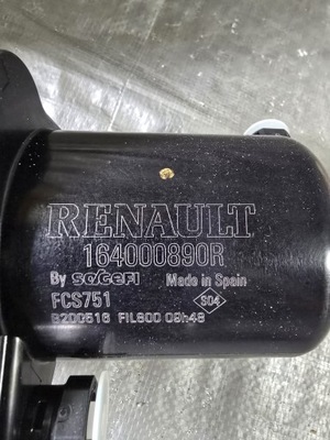 164000890r фільтр пального renault clio iii 1.5dci фото №1