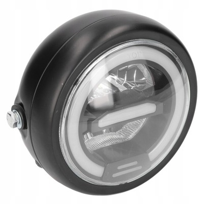 6.5 INTEGRO FARO PARA MOTOCICLETA UNIVERSAL DIODO LUMINOSO LED  