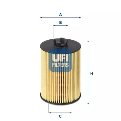 UFI 25.063.00 FILTRAS ALYVOS 