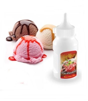 Sos deserowy CELPOL truskawkowy do lodów 200g