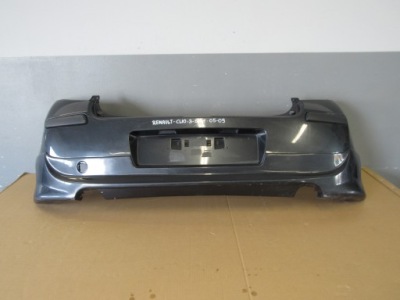 Renault clio 3 sport 2005-2009 бампер задняя задний фото №1