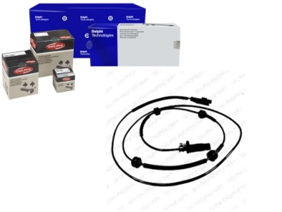 Датчик, скорость вращательная колеса delphi ss20046 фото №1