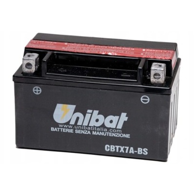 АККУМУЛЯТОР UNIBAT MF AGM 12V 6AH 90A L+