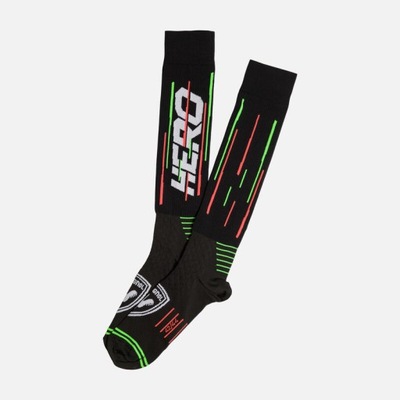 Skarpety narciarsksie ROSSIGNOL HERO SOCKS BLACK L 42-44