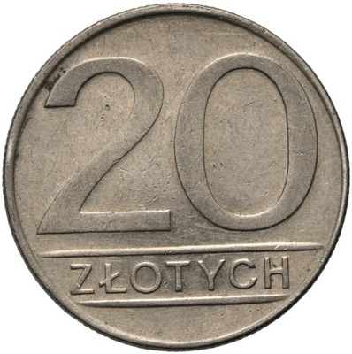 Polska, PRL, 20 złotych 1987, st. 2-