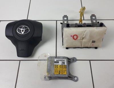 Rav4 iii 06- подушка водителя пассажира комплект фото №1