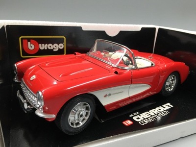 CHEVROLET Corvette 2 1957 1/18 Bburago