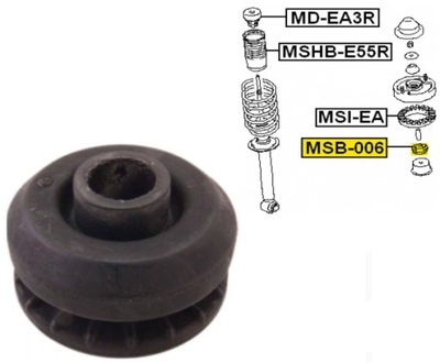 Резиновый элемент проставка амортизатора chrysler sebring stratus dodge stratus фото №1