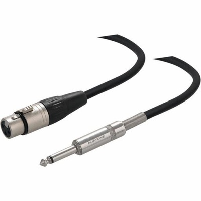 ROXTONE kabel mikrofonowy JACK 6.3 mono - XLR f 5m