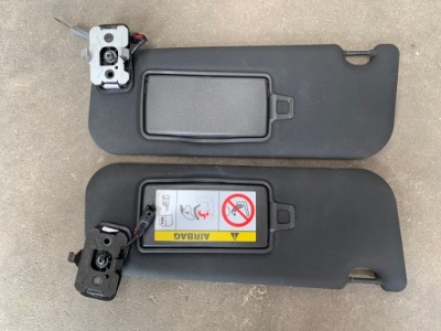 Jaguar f-pace козырёк комплект чёрные левый правый фото №1