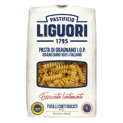 Makaron Liguori IGP Fusilli Corti Bucati Nr32 500g