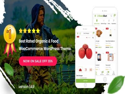 Szablon GreenMart - Organic & Food WooCommerce