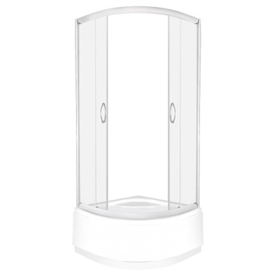 KERRA LAVA kabina prysznic półokrągła głęboki brodzik 200x90x90cm LAVA90